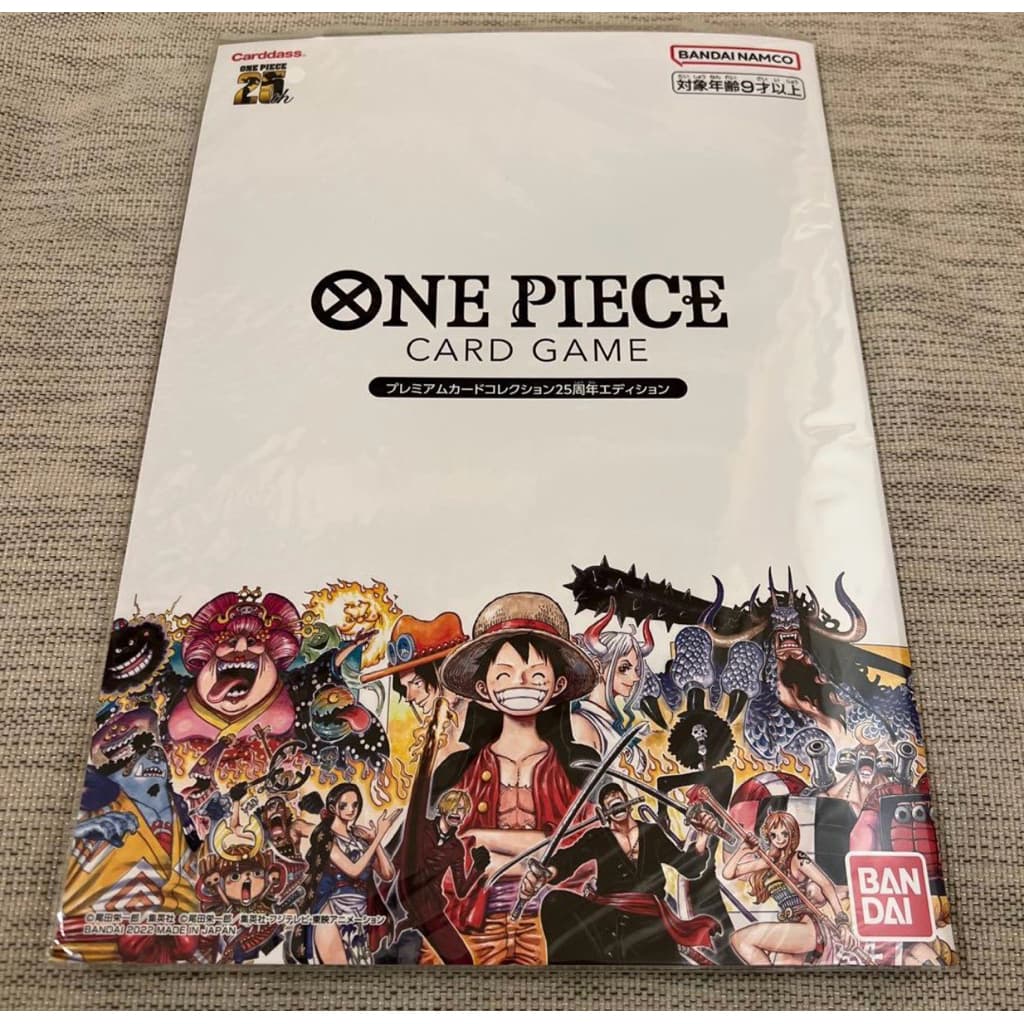 (พร้อมส่ง) ONE PIECE Premium Card ภาษาญี่ปุ่น  Collection 25th Anniversary Edition ลิขสิทธิ์แท้