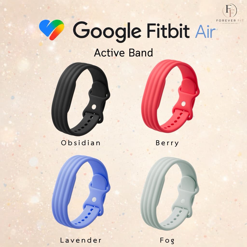 Google Fitbit Air Active Bands ของแท้ 100% สายซิลิโคน กันน้ำ