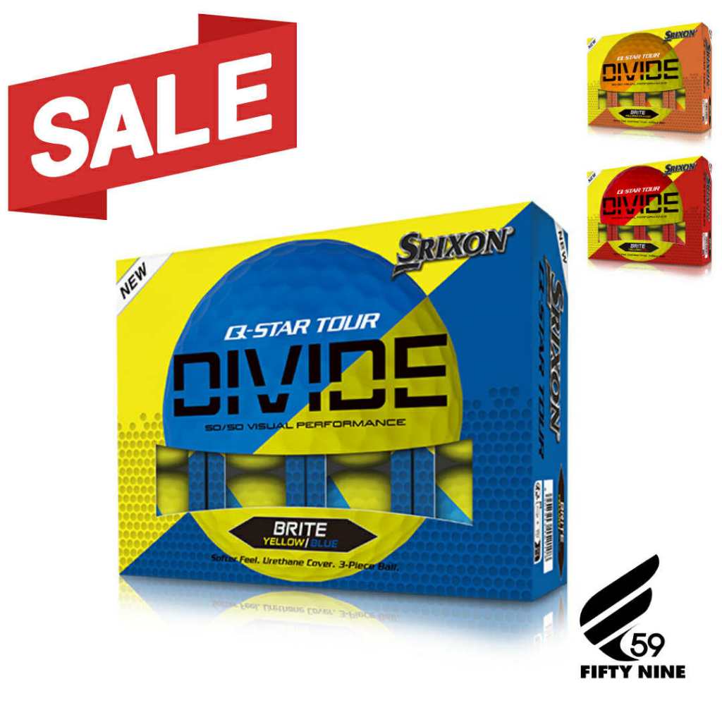 Srixon Q-STAR DIVIDE // ลูกกอล์ฟซิกซอน // Q-STAR