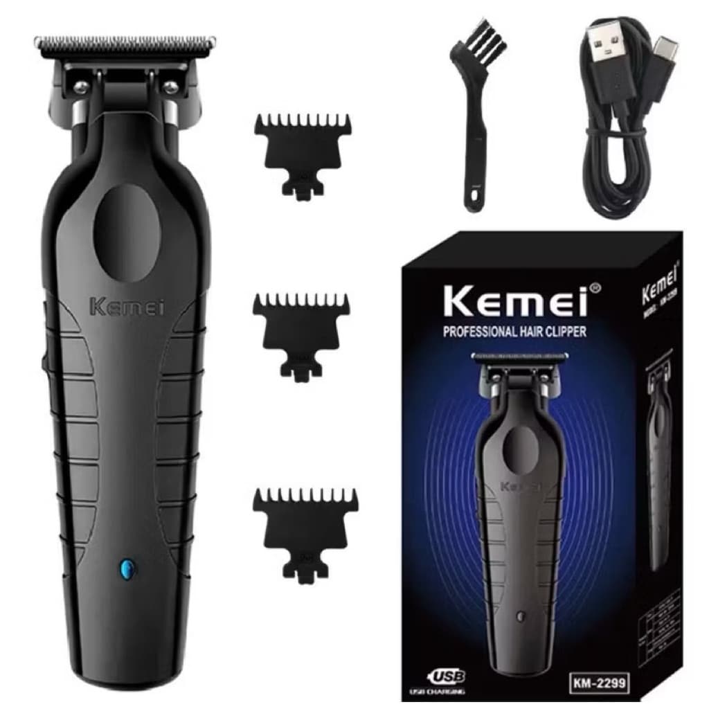 Kemei KM-2299ปัตตาเลี่ยนไร้สาย อัจฉริยะ ชาร์จได้เสียงเงียบ ของแท้100%