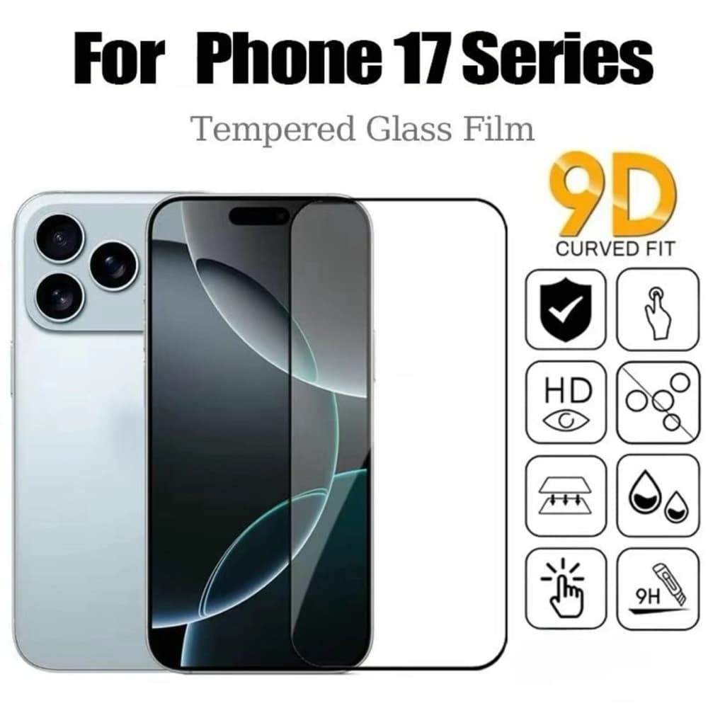 ส่งจากไทย ฟิล์มกระจกนิรภัย สำหรับ IPhone 17 17Air 17Pro 17Pro Max 16Pro Max 16pro 16Plus 16E 16 HD ฟิล์มกันรอยสวย