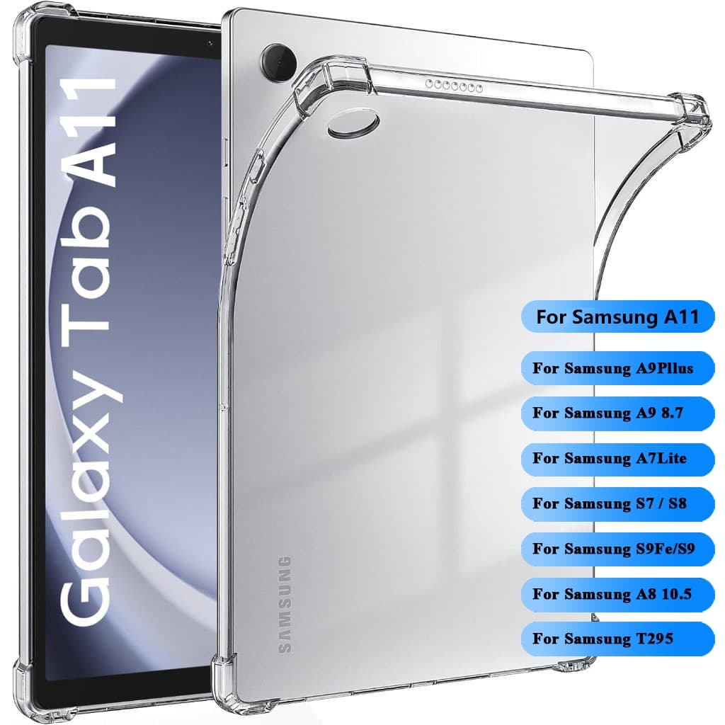 [ส่งจากไทย] เคสTPU ใสกันกระแทก สำหรับ Samsung Tab A11 S10/S10lite S11 A11Plus S9/S9Fe A8 10.5 A9Plus A7lite S7/S8 A9 002