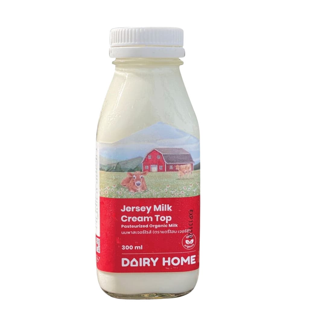 [8858709100567] Dairy Home Cream Top Jersey Milk 300Cc. แดรี่โฮม นมเจอร์ซีย์ ครีมทอป 300 ซีซี
